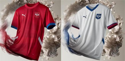 Serbia national team 2024 European Cup shirts